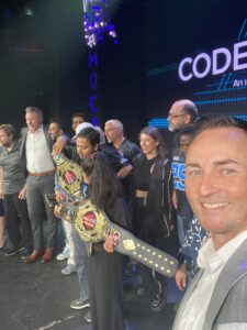 CodeLaunch Event copy Winning at CodeLaunch with Patrick McGuire FANATIXX Founder, Empowered Entrepreneur